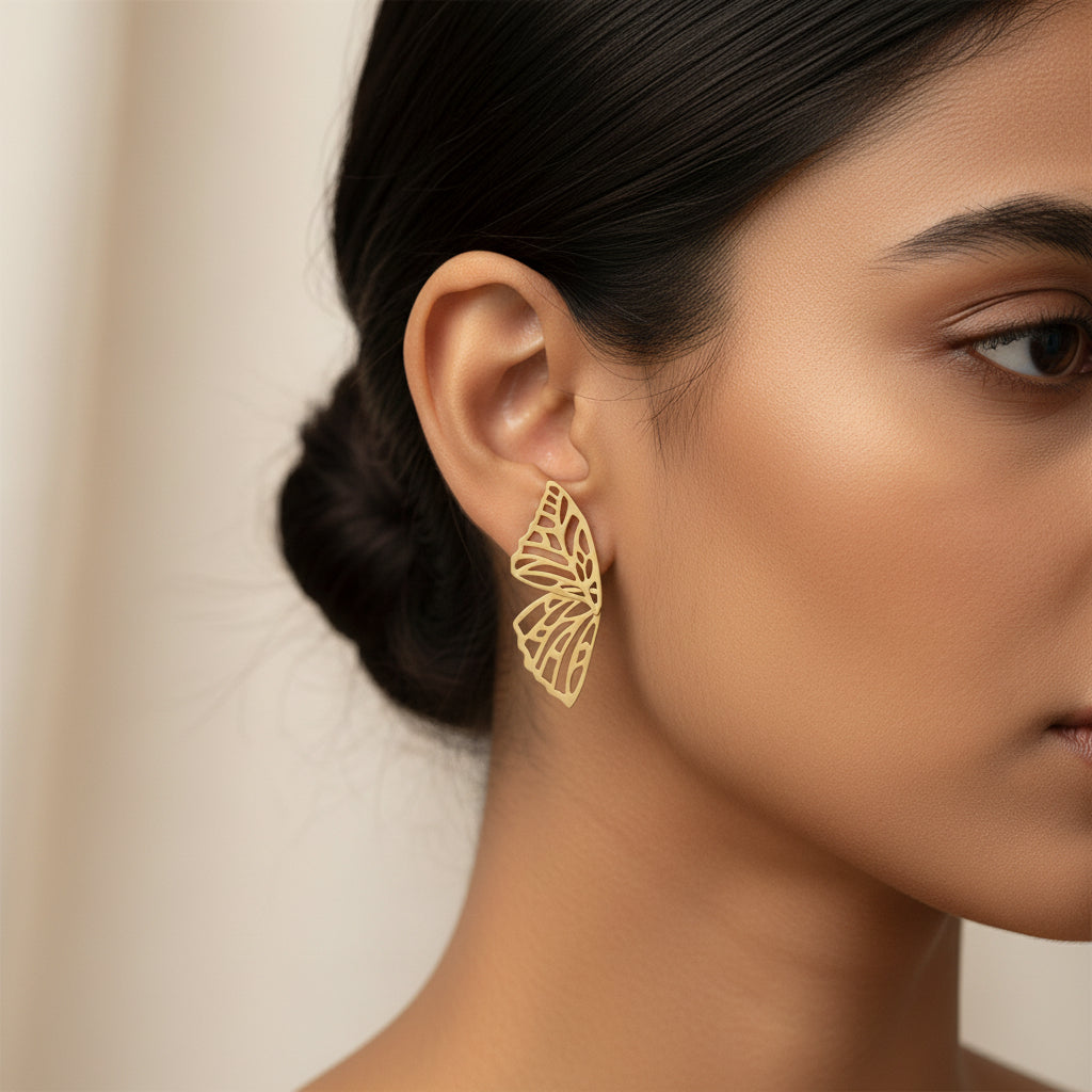 Butter-flutter- Stud earrings