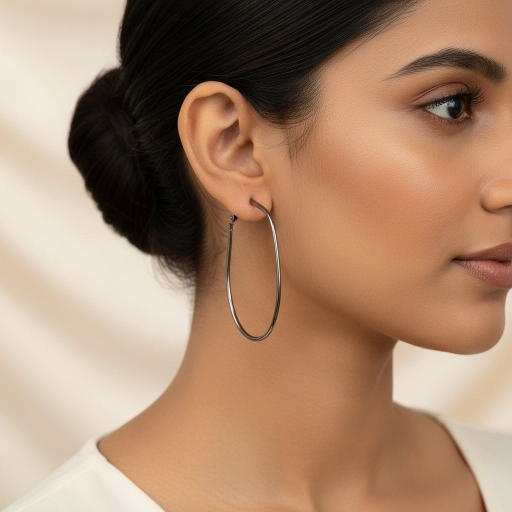 Soft Spectrum- Hoop earrings