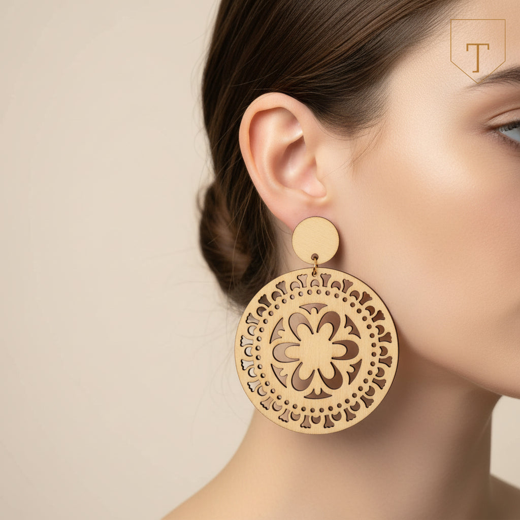 Wooden Earrings
