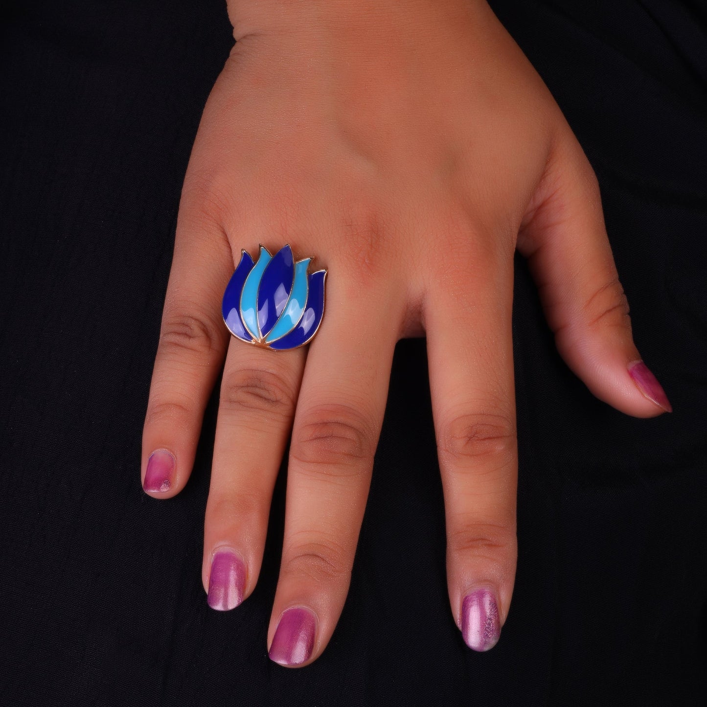Temple Lotus- Lotus shaped ring