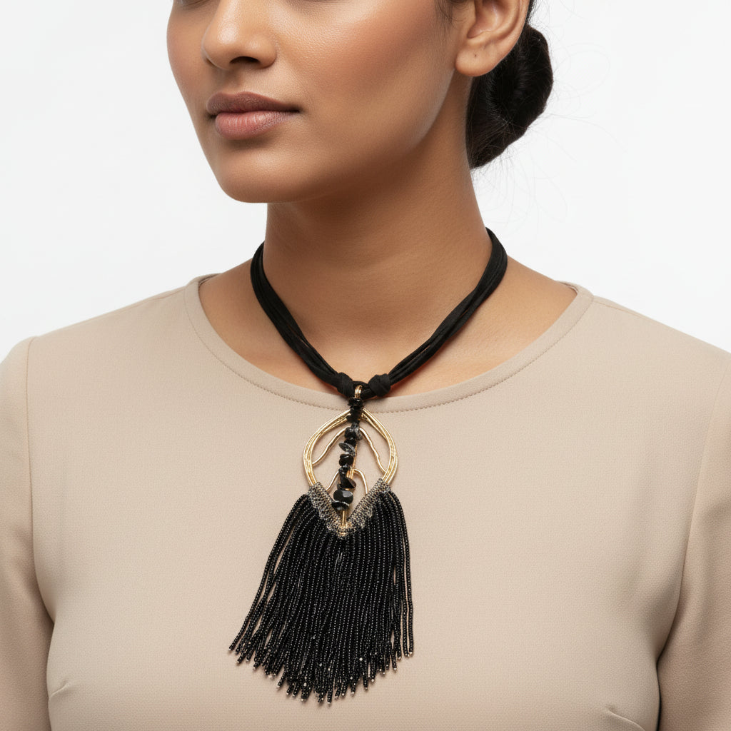 Festival Flow- Statement neckpiece