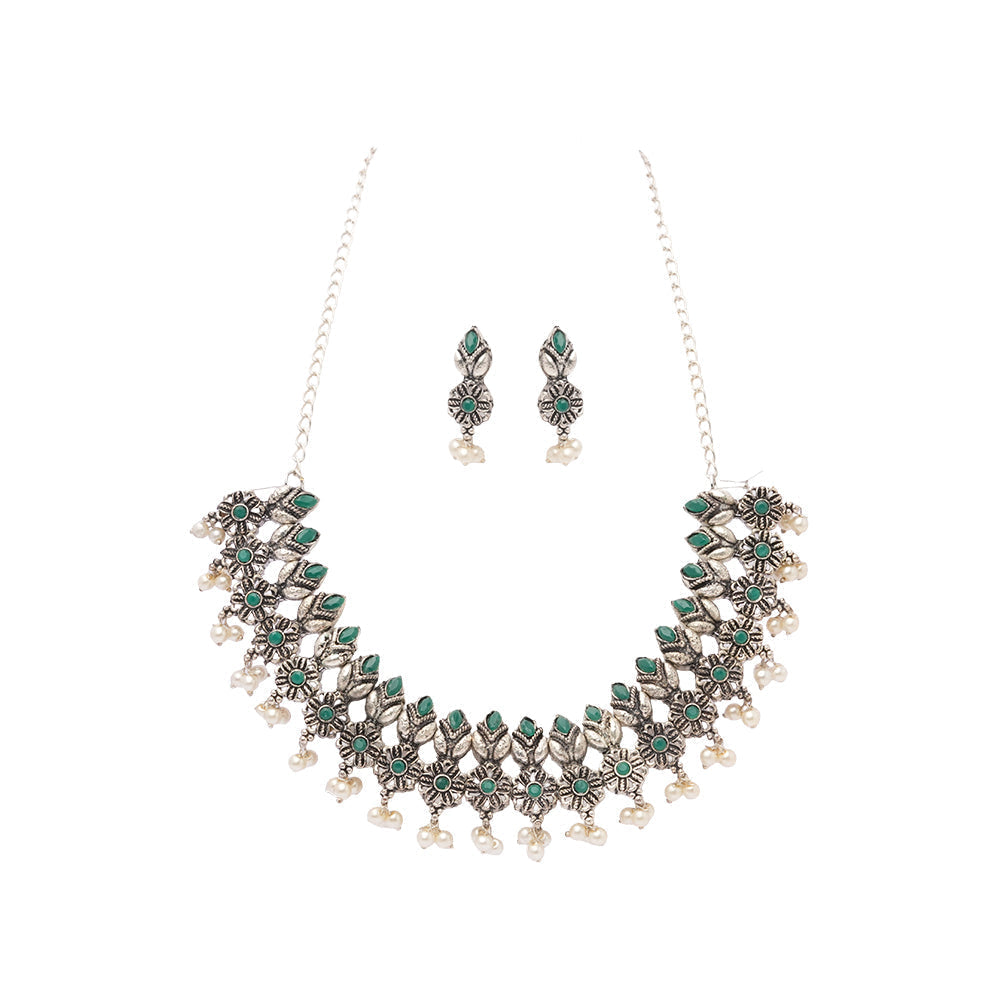 Sumedha – Stone-Studded Necklace Set