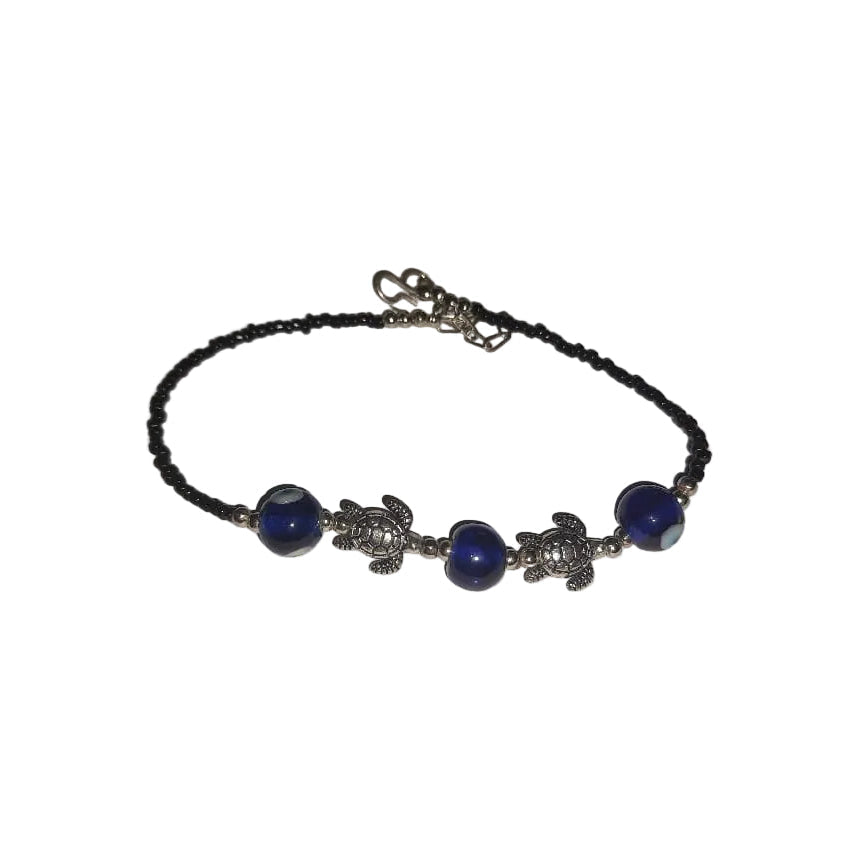 JalKurm- Oxidised beaded anklet
