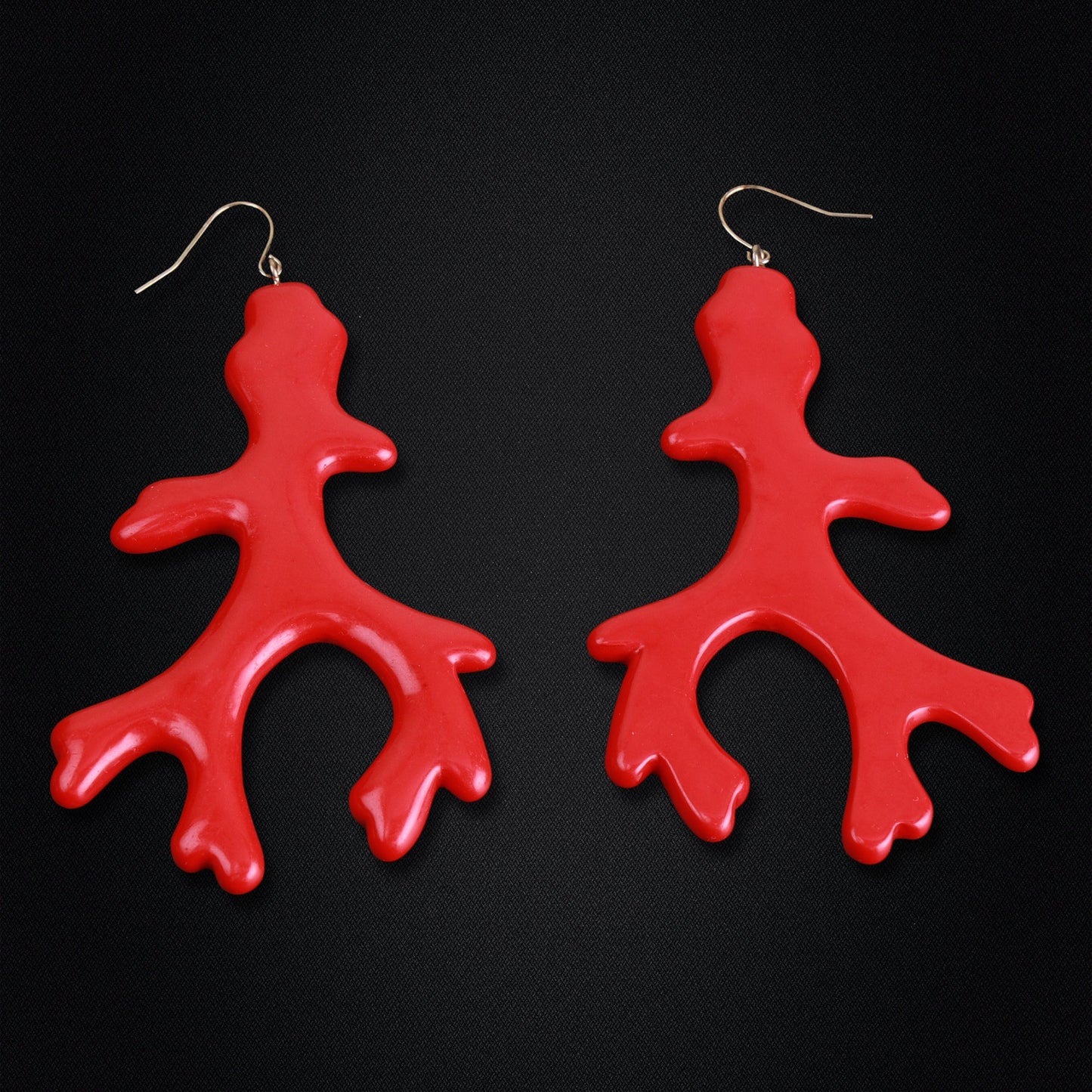 Soft Haze- Abstract shaped Dangler Earrings