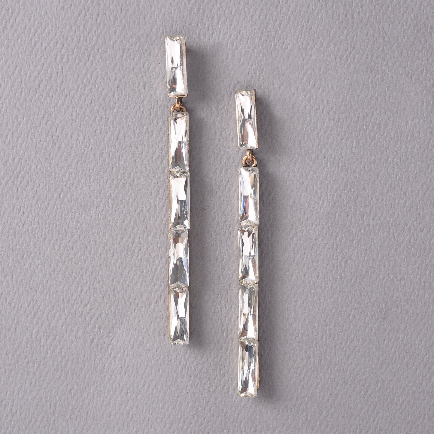 Spark Line- Minimal Long Dangler Earrings