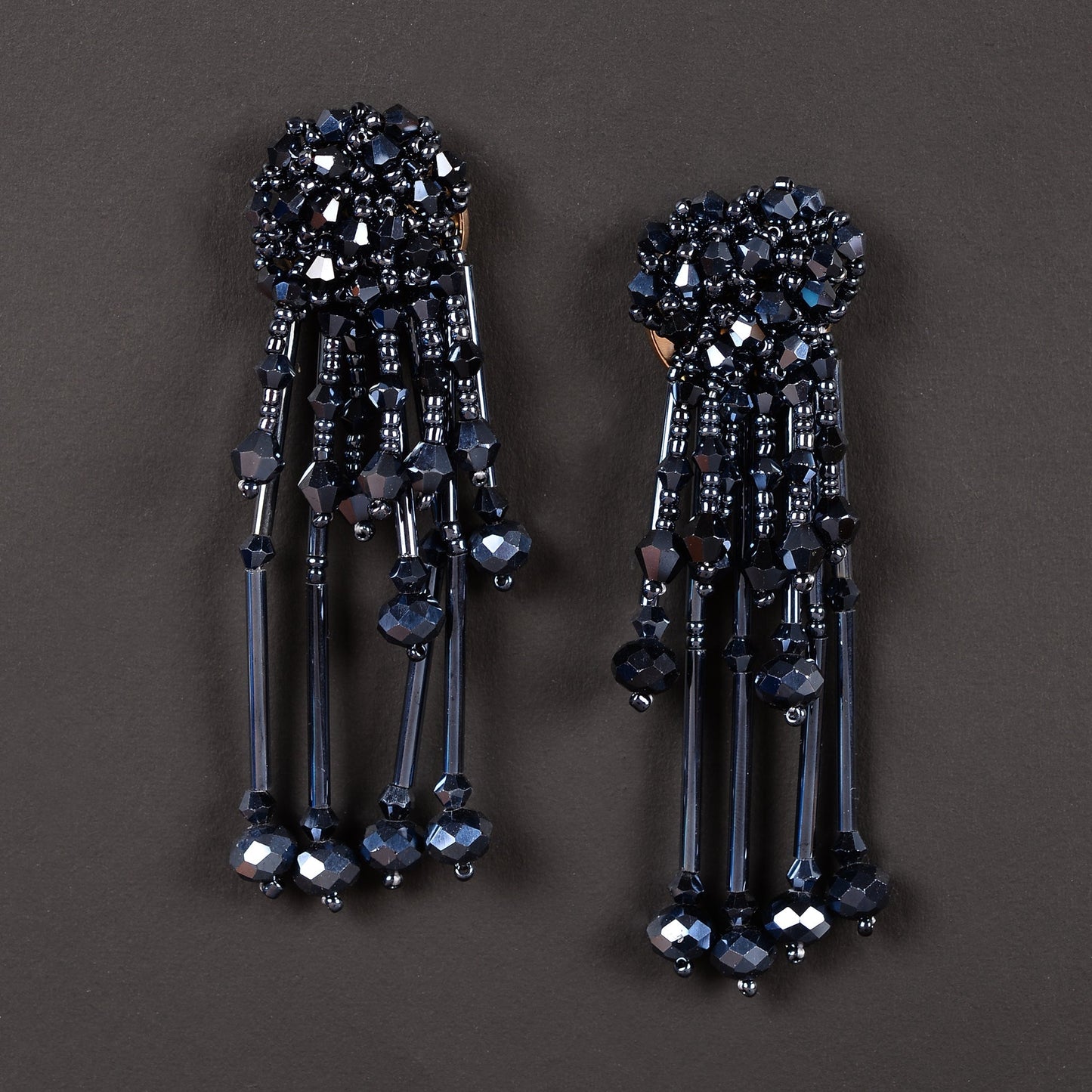 Disco Dazzle- Sparkly stone studded Dangler earrings
