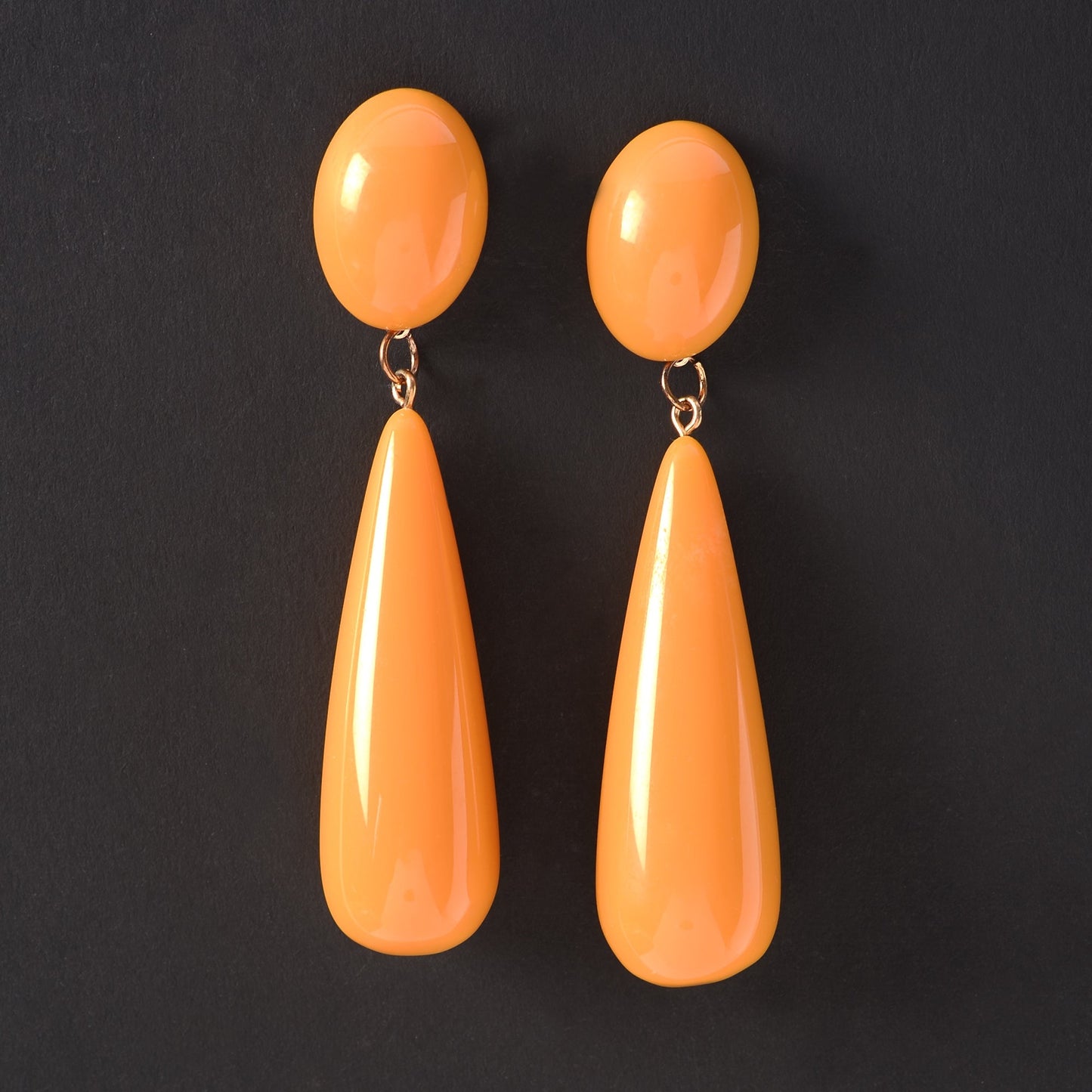 Colour Rush- Vibrant drop shaped dangler earrings