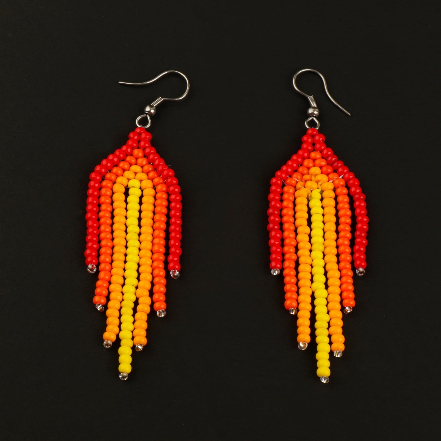 Bead Pop- Beaded dangler earrings