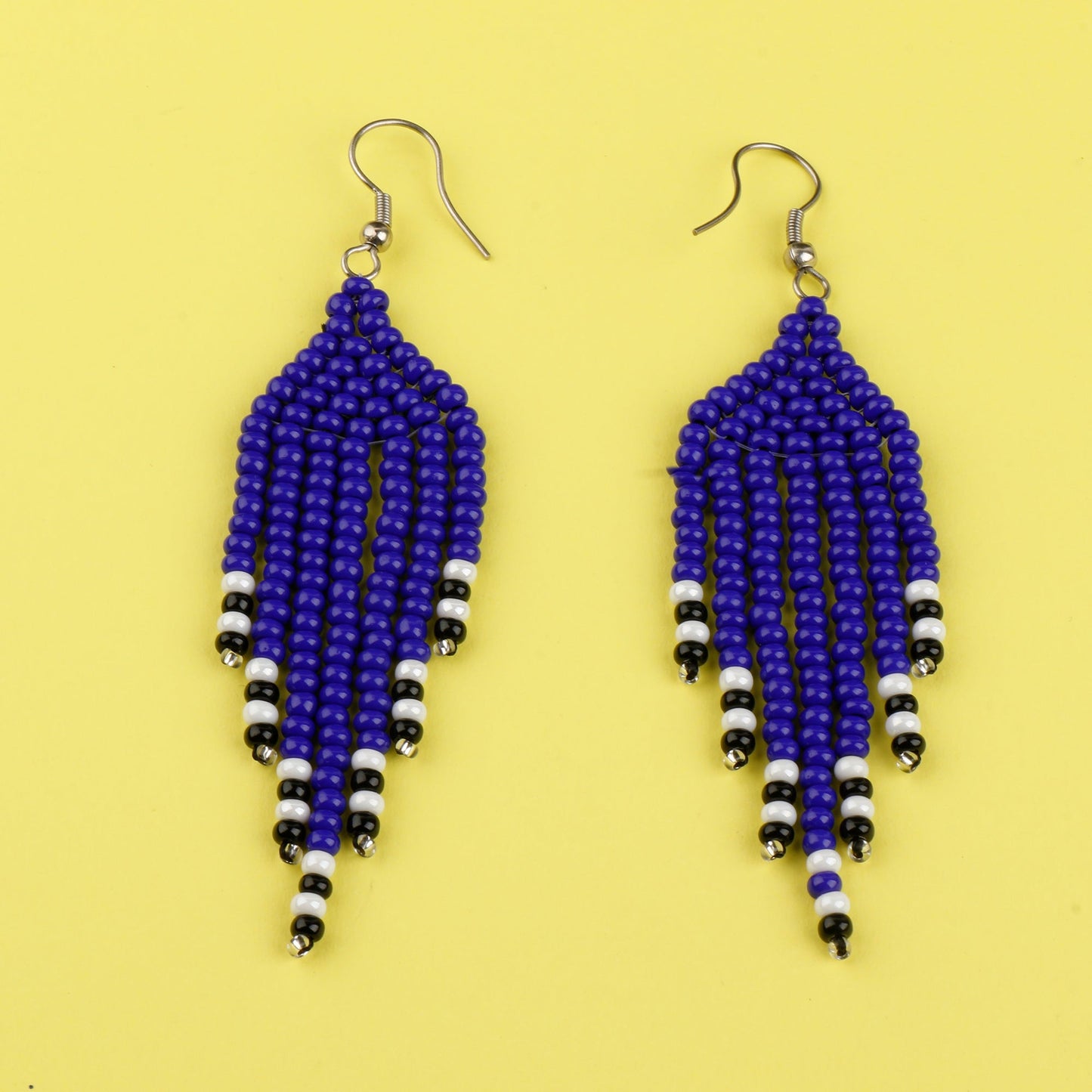 Bead Pop- Beaded dangler earrings