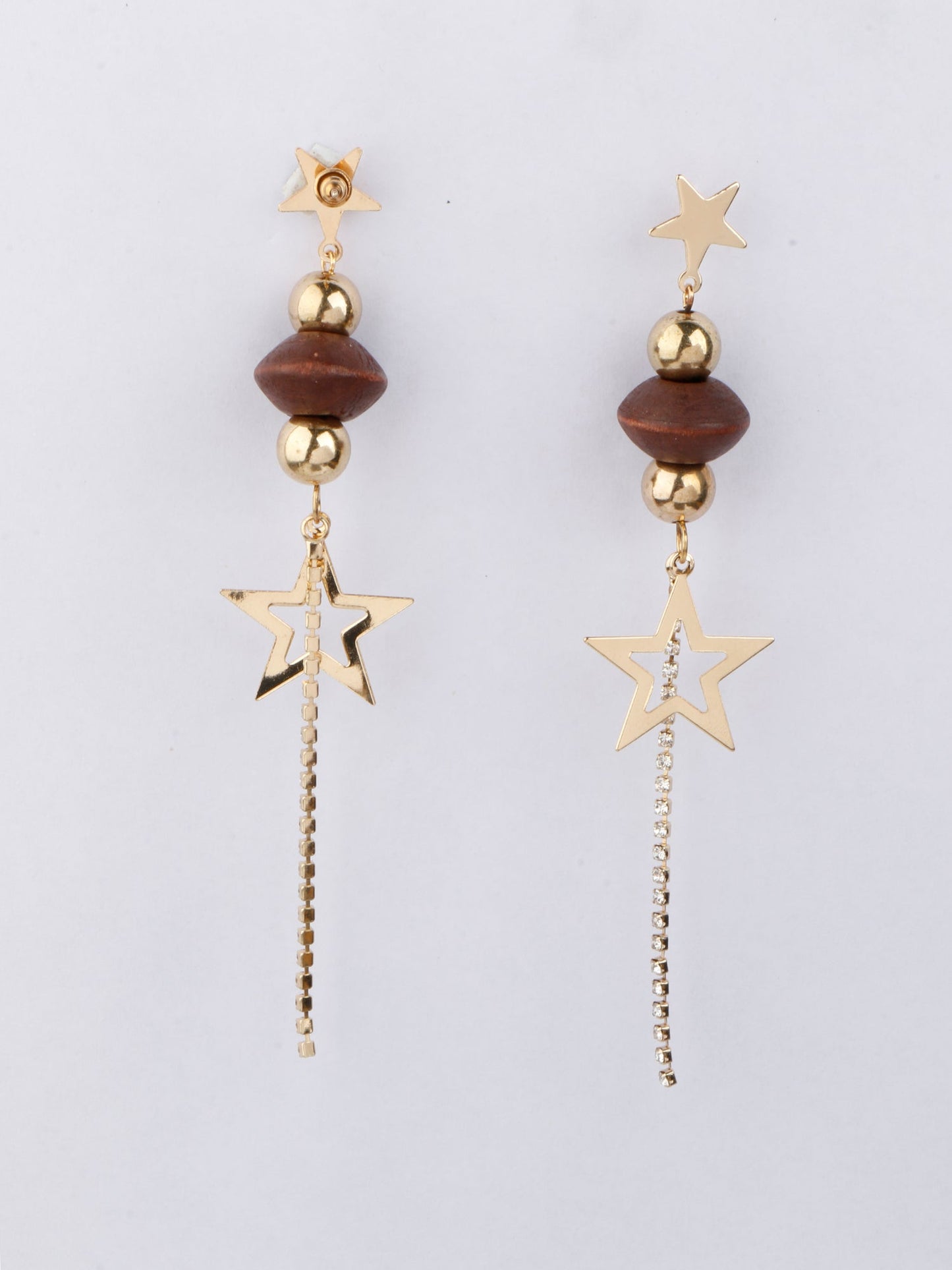 Shine star- Star shaped dangler earrings