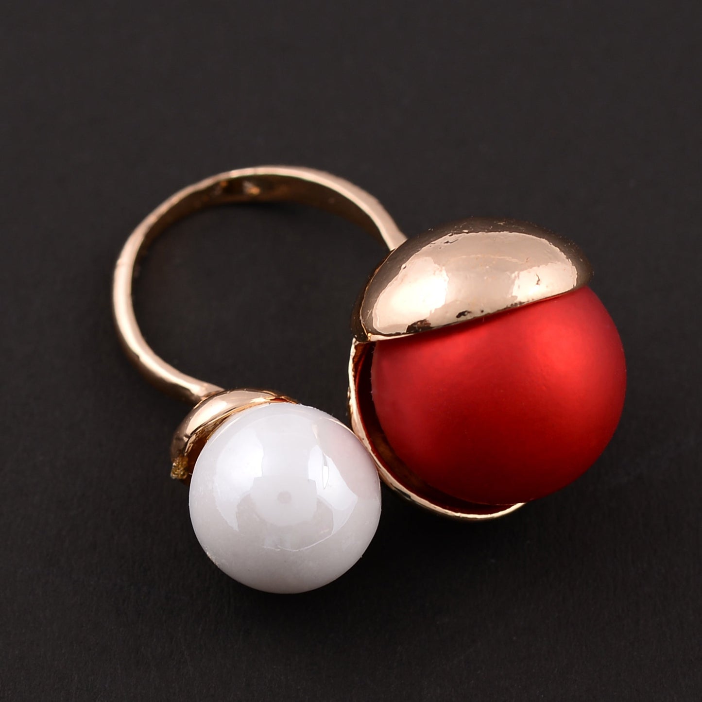 Golden Ball- Shiny Ring