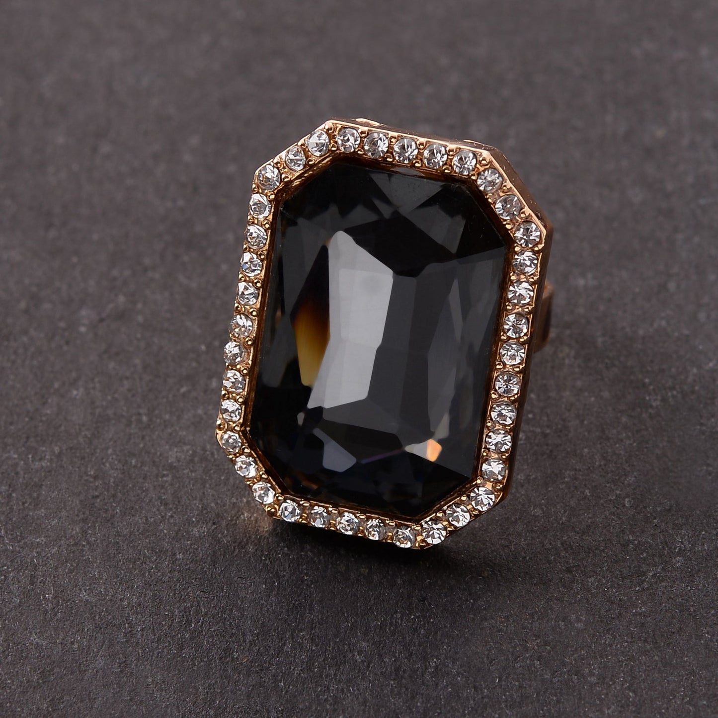 Auric Glow- Stone studded ring