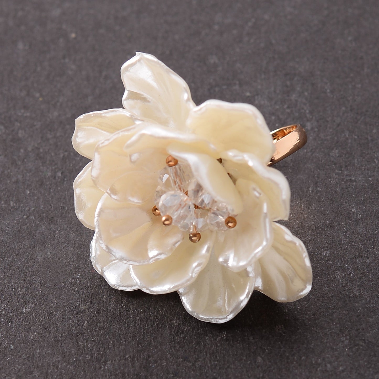 Pure Gleam- Flower shaped ring