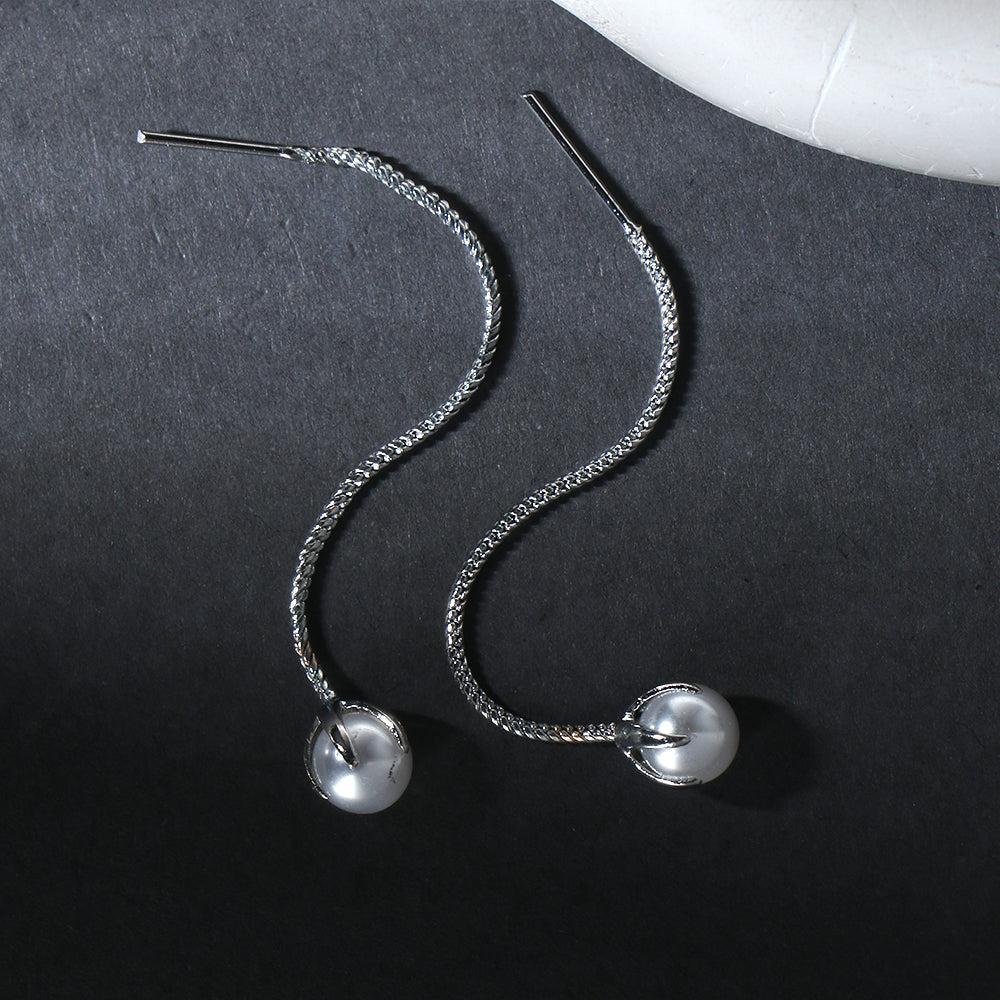 Eira Gold- Stone studded dangler earrings
