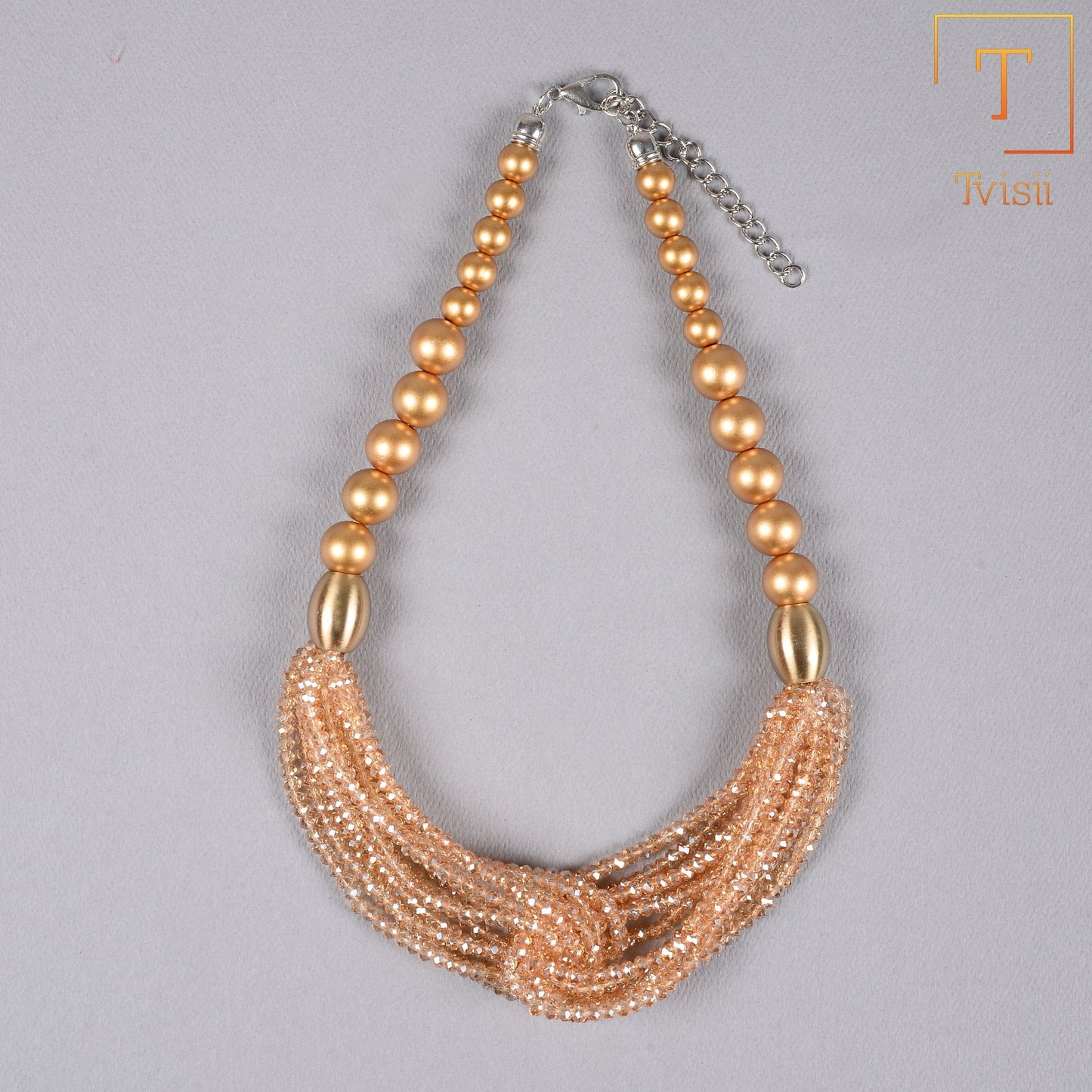Colour Storm- Beaded Statement Neckpiece