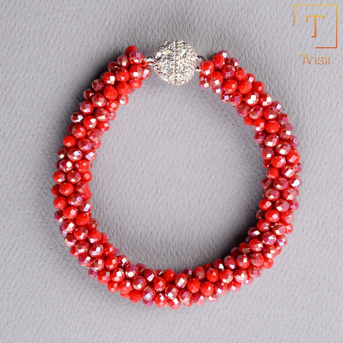 Scales and slays- Stone studded statement Bracelet