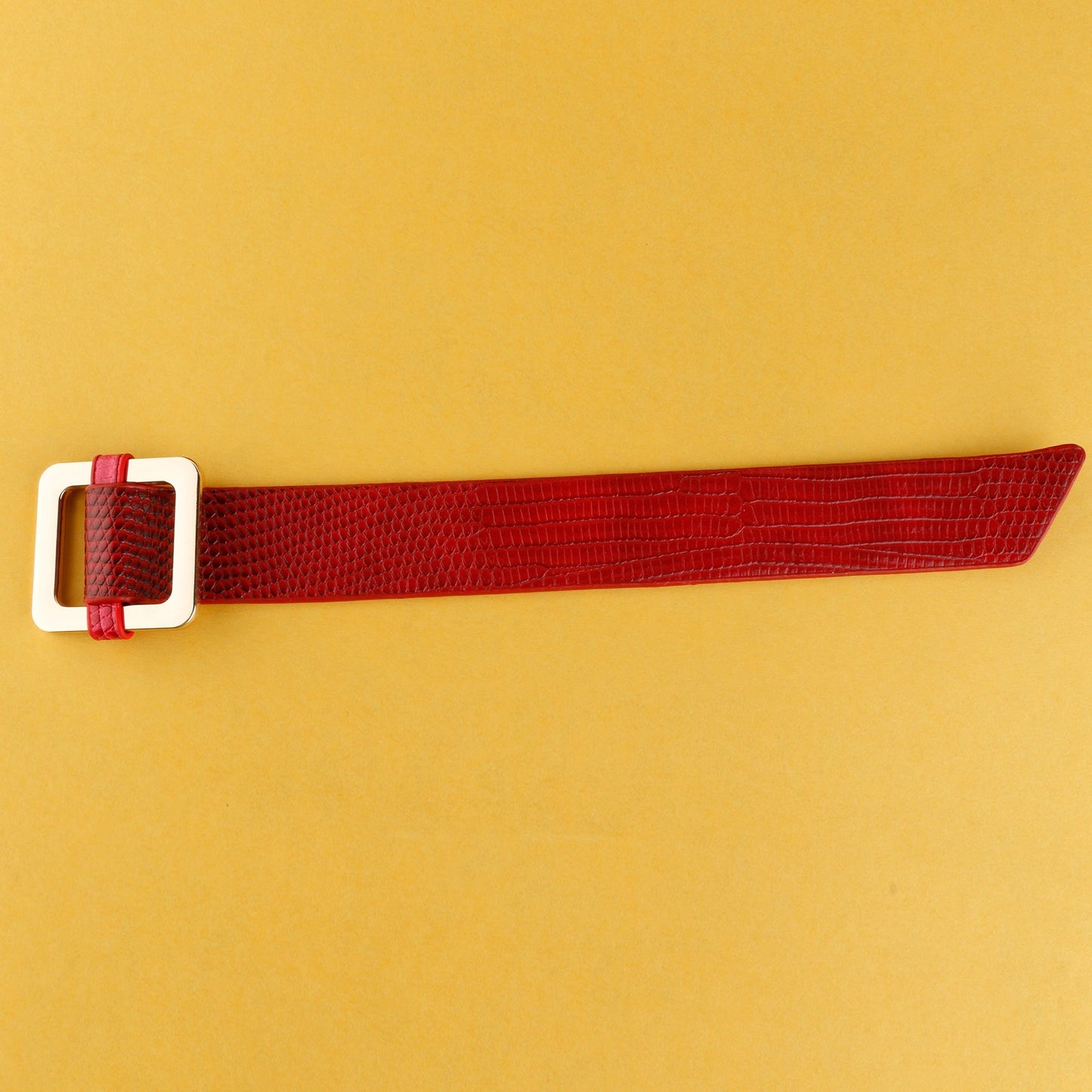 Worn Edge- Statement Leather bracelet