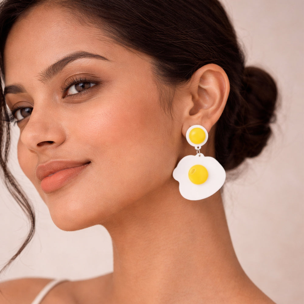 Omelette- Dangler earrings