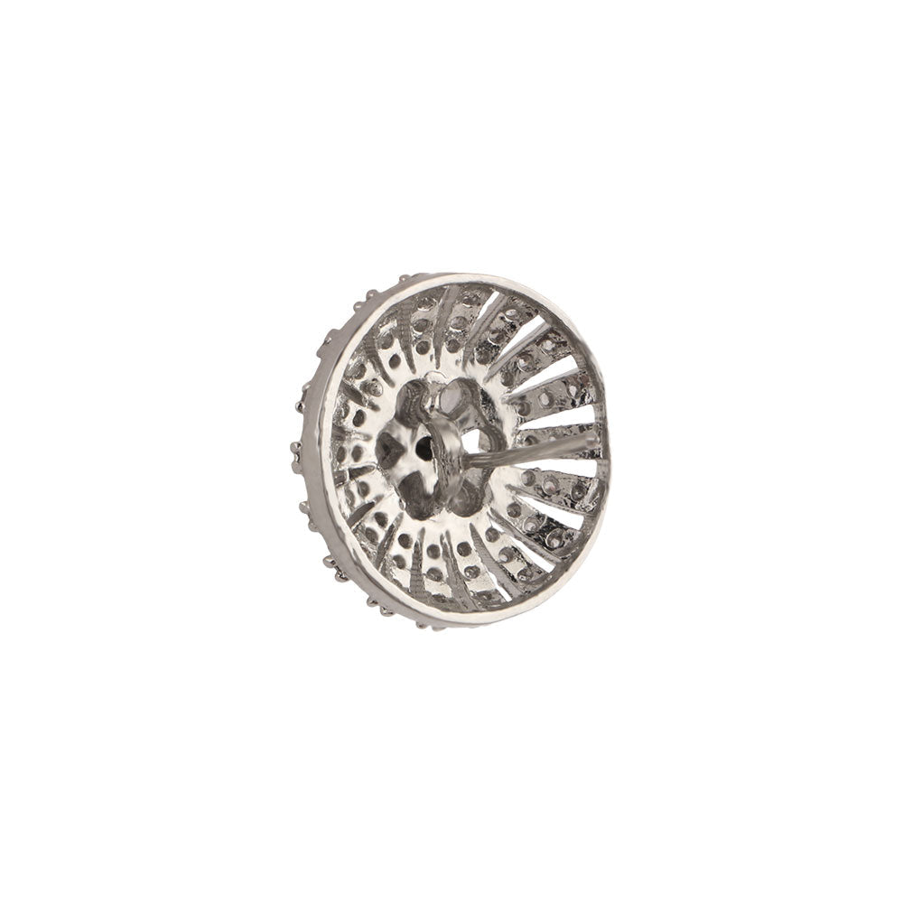 Seluneva- Stone Studded Zirconia Stud Earrings