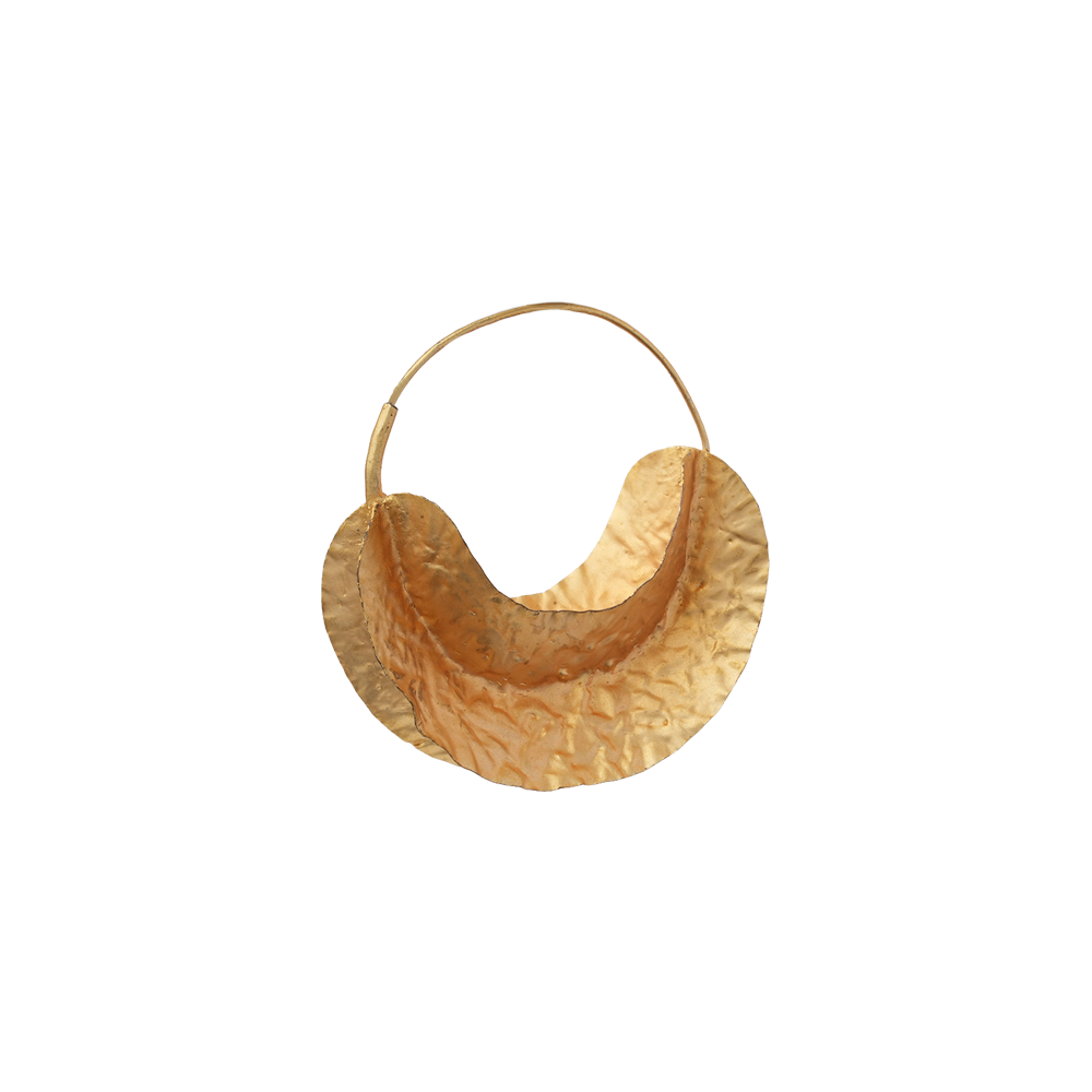 Saanvi- Golden Hoops Earrings