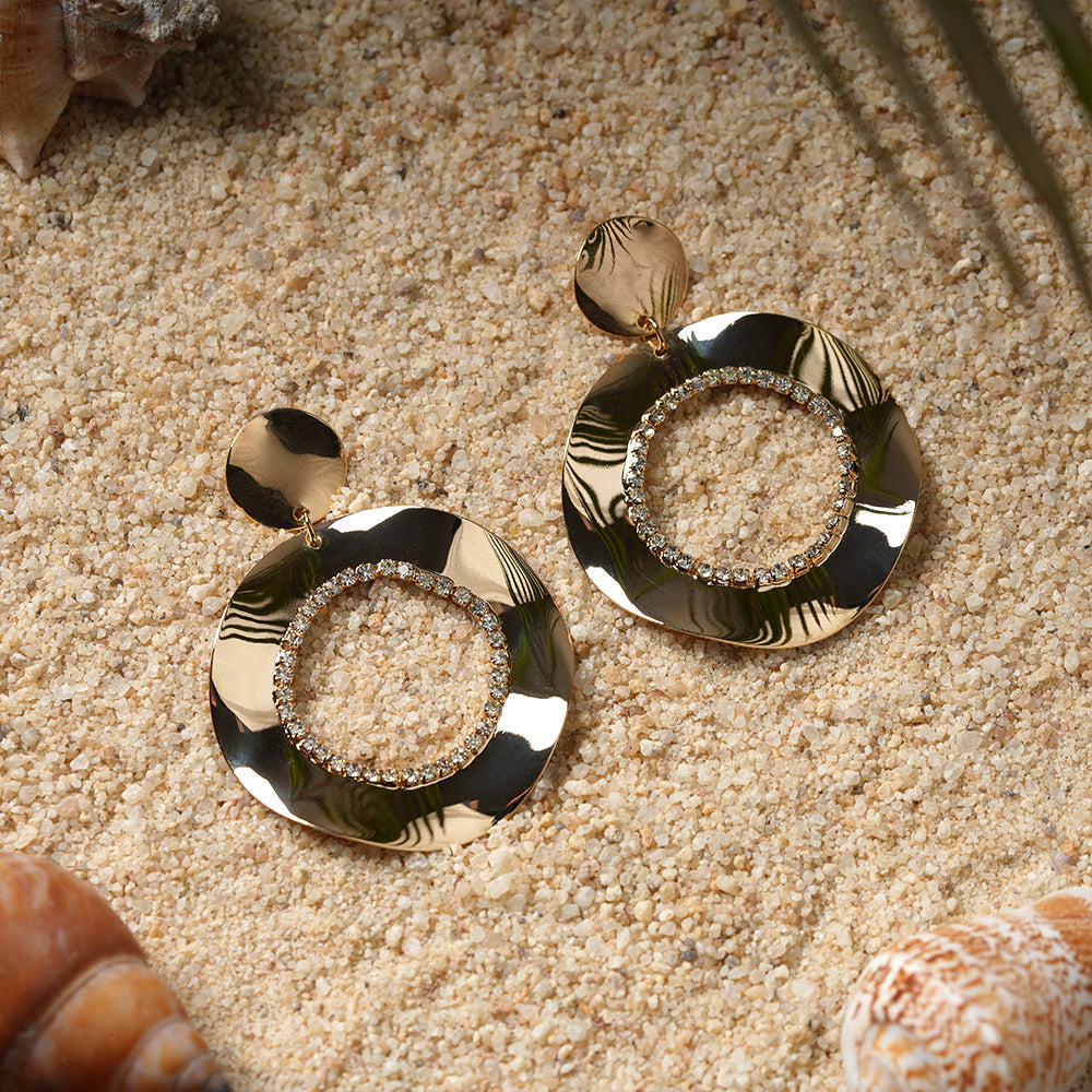 Pattern Flow- Dangler earrings