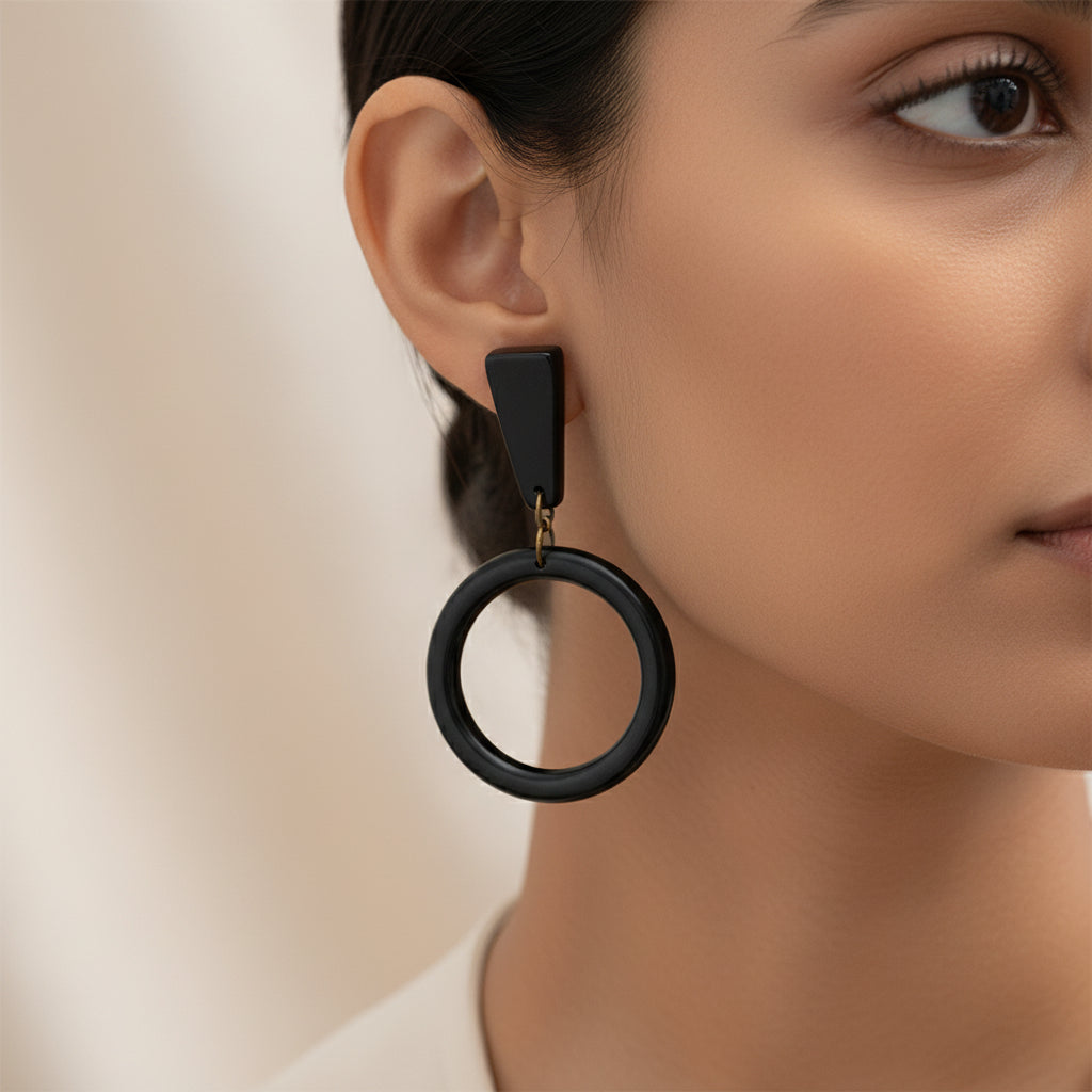 Haeven Hoops- Dangler Earrings