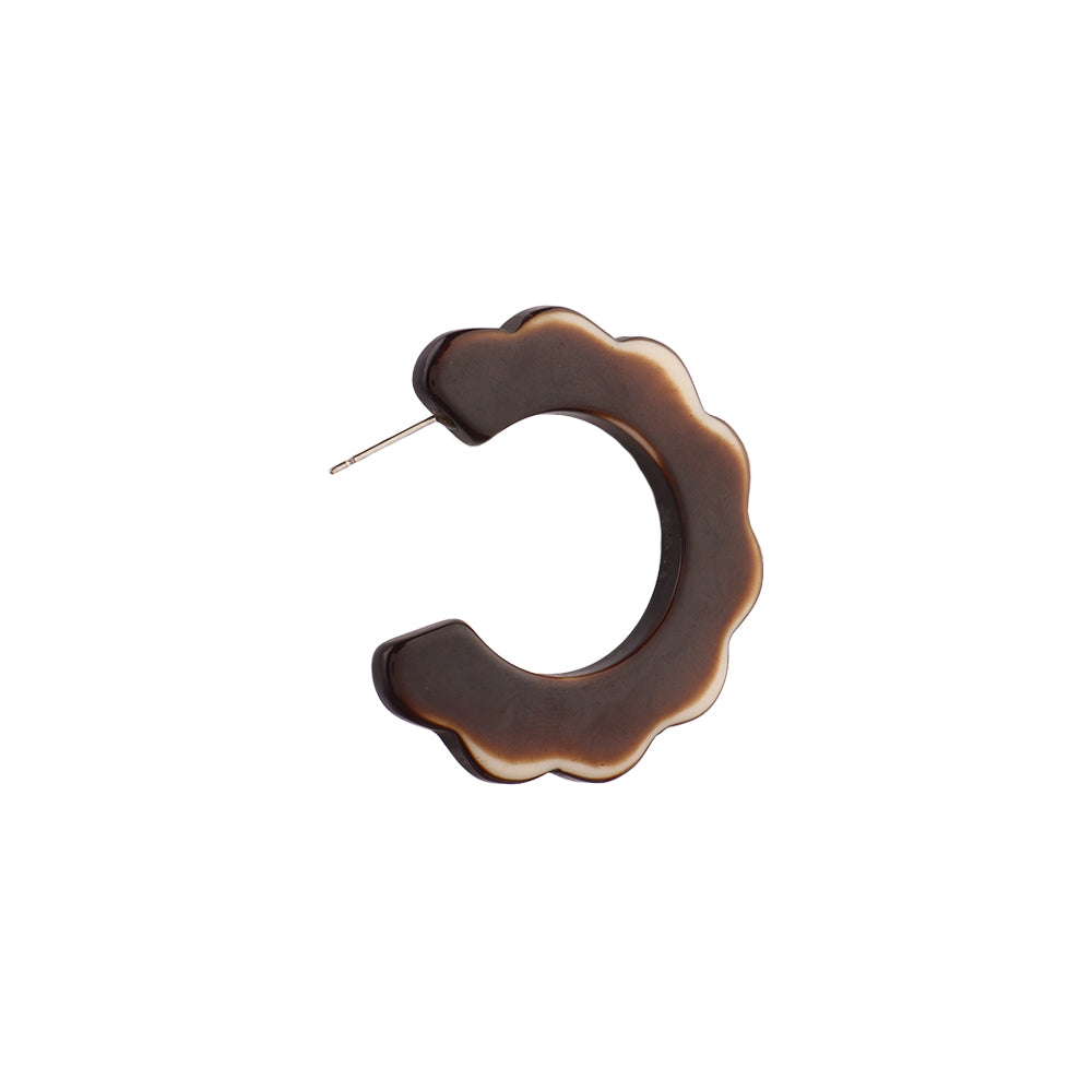 WildFlower- Wooden Stud Earrings