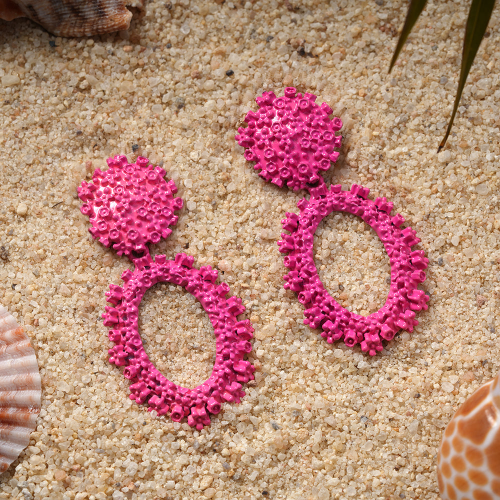 Vibrant Hue- Vivid Dangler Earrings