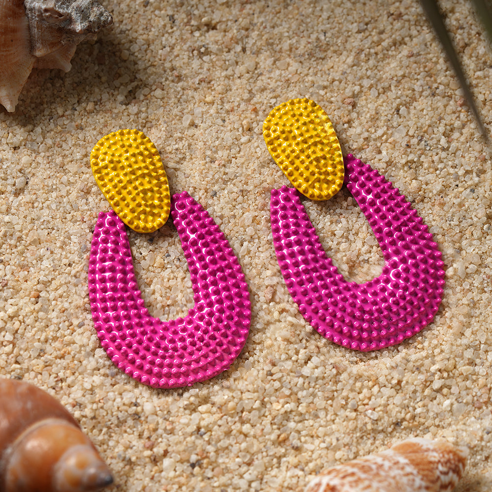Bright and bold- Vivid Dangler earrings
