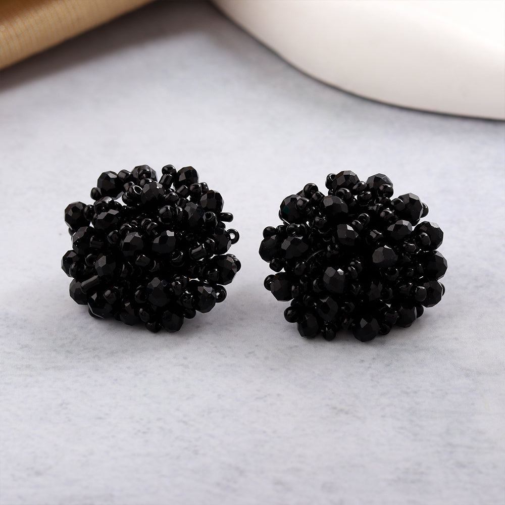 Mood Drop- Stone studded stud earrings