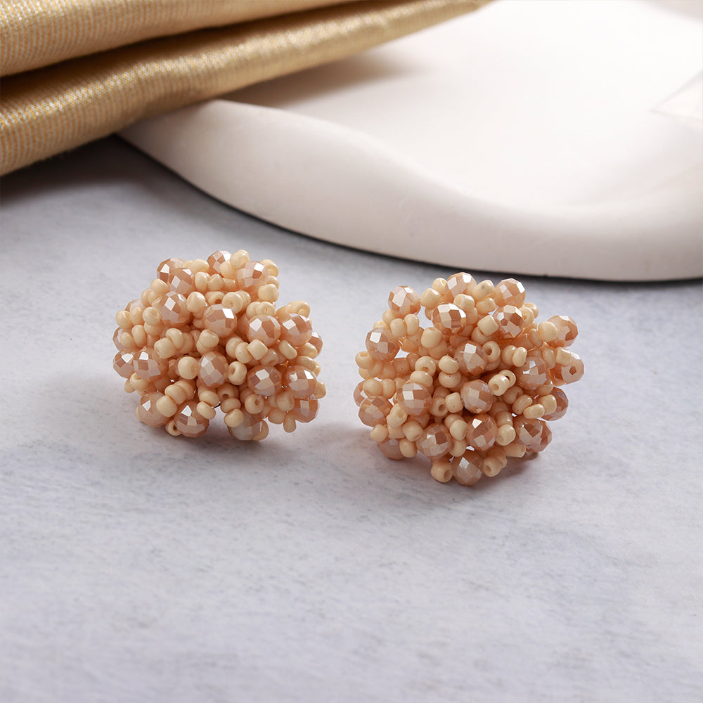 Mood Drop- Stone studded stud earrings