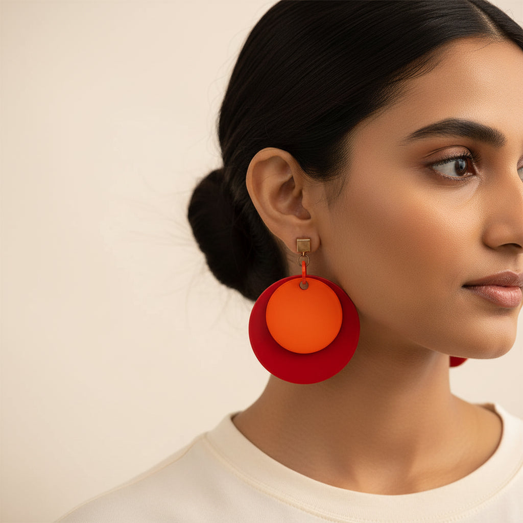 Viva Drop- Vibrant Dangler earrings
