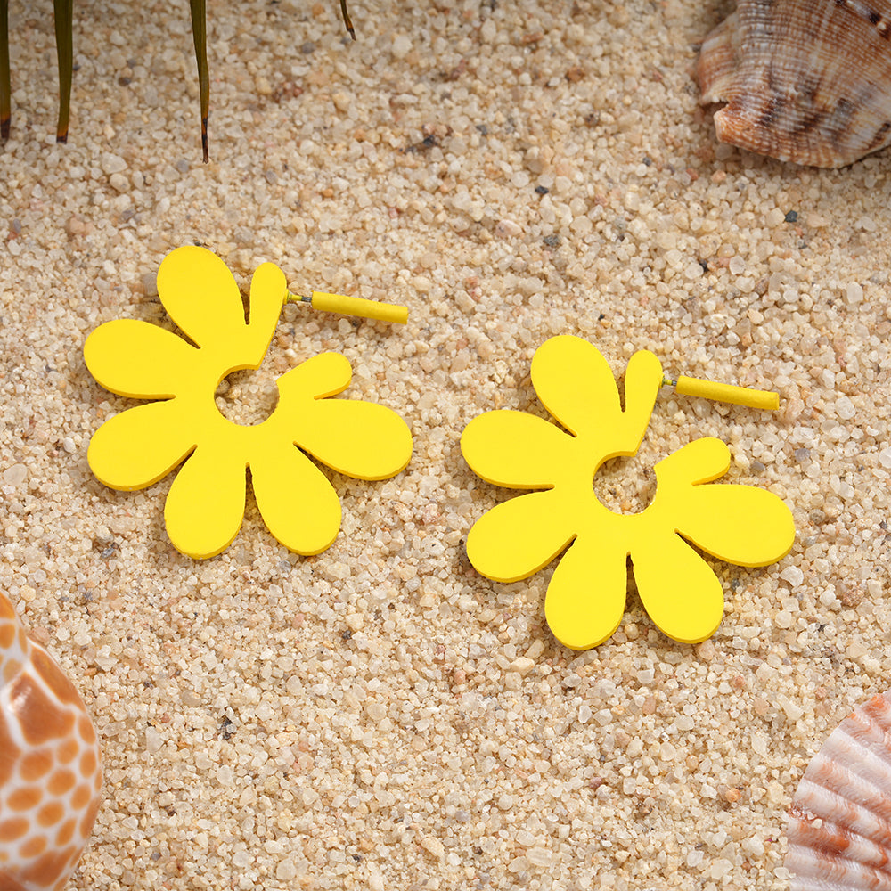 Timeless Bloom- Floral stud earrings