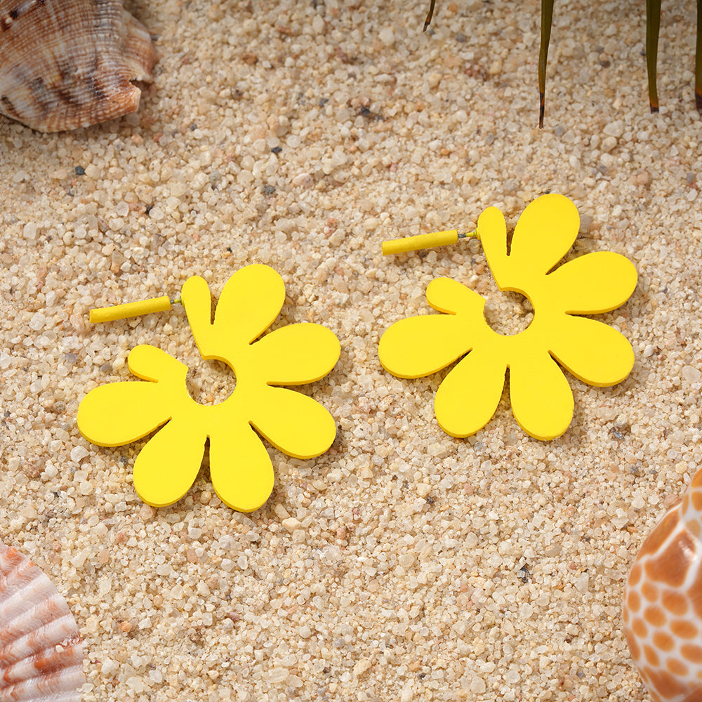 Timeless Bloom- Floral stud earrings
