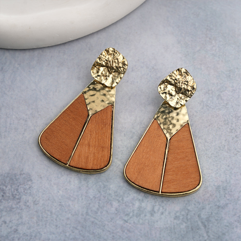 Timeless Thread- Metallic Dangler earrings