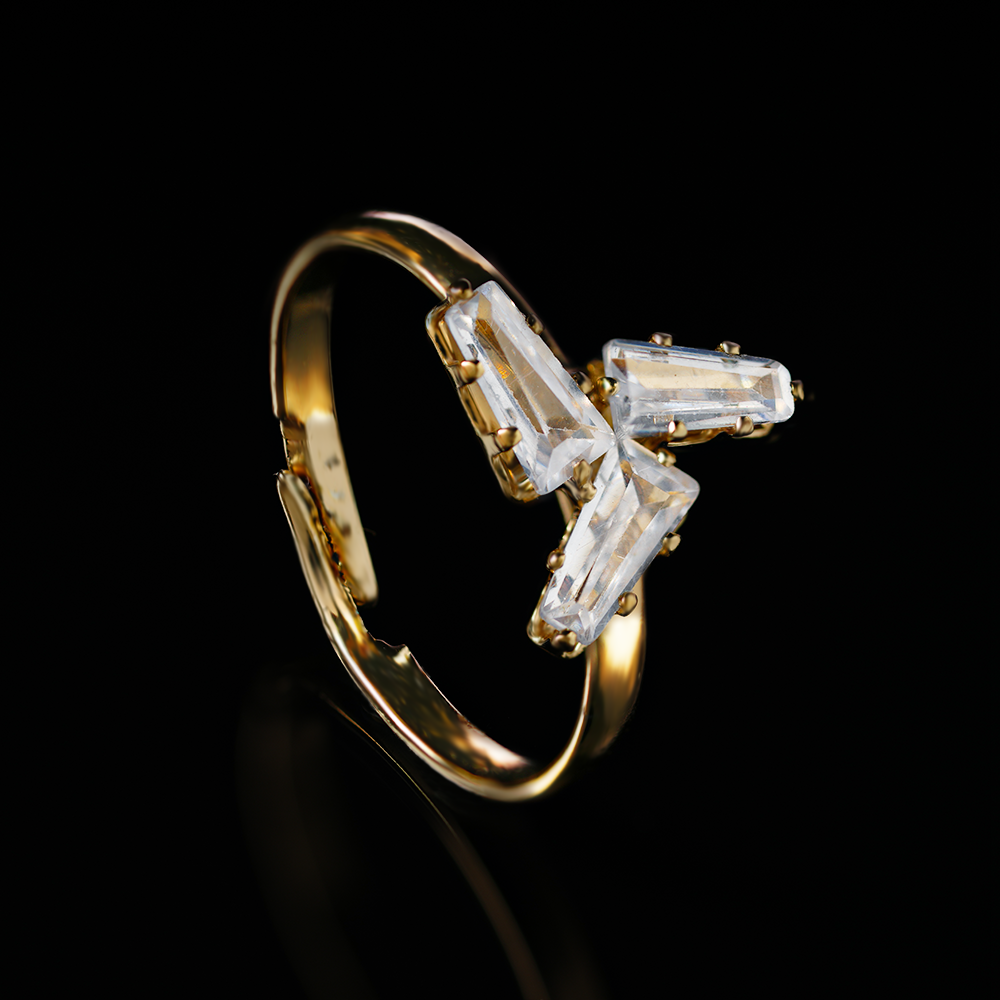 Astrella- Stone studded Rosegold Fancy Rings