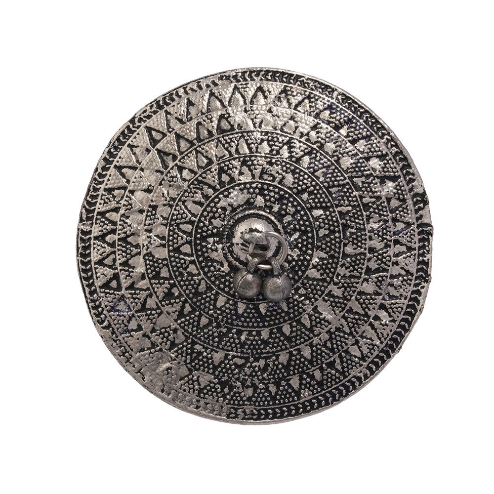 Chhavi- Silver oxidised ring