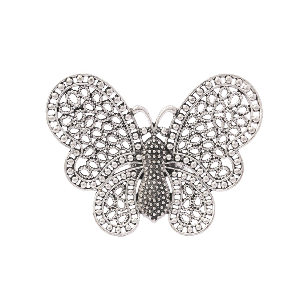Champika- Silver oxidised ring