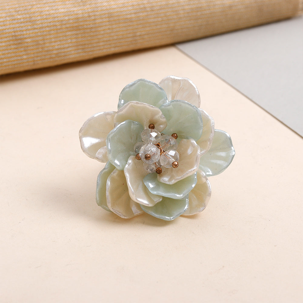 Pure Gleam- Flower shaped ring