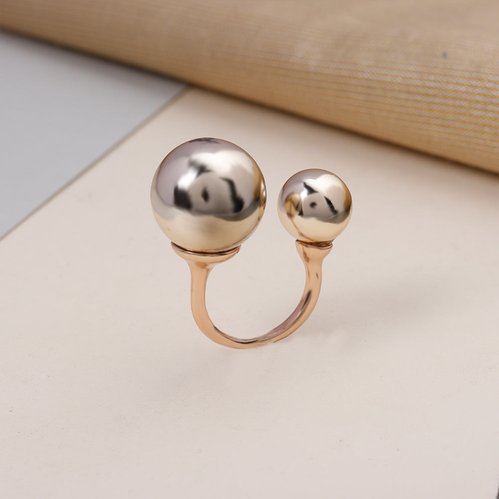Golden Ball- Shiny Ring