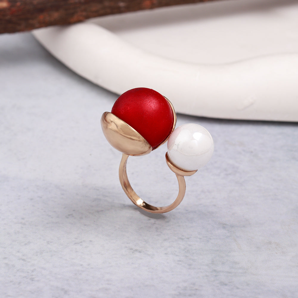 Golden Ball- Shiny Ring