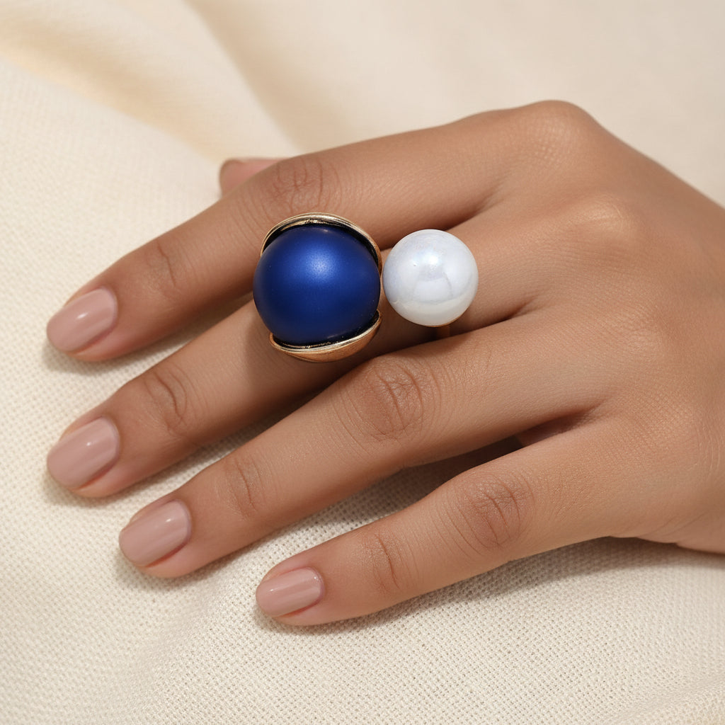 Golden Ball- Shiny Ring