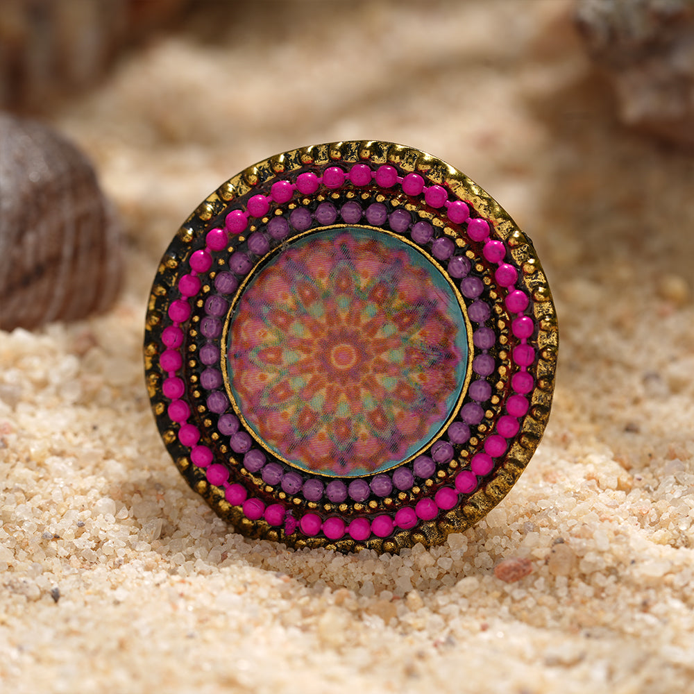 Divine Balance- Mandala ring