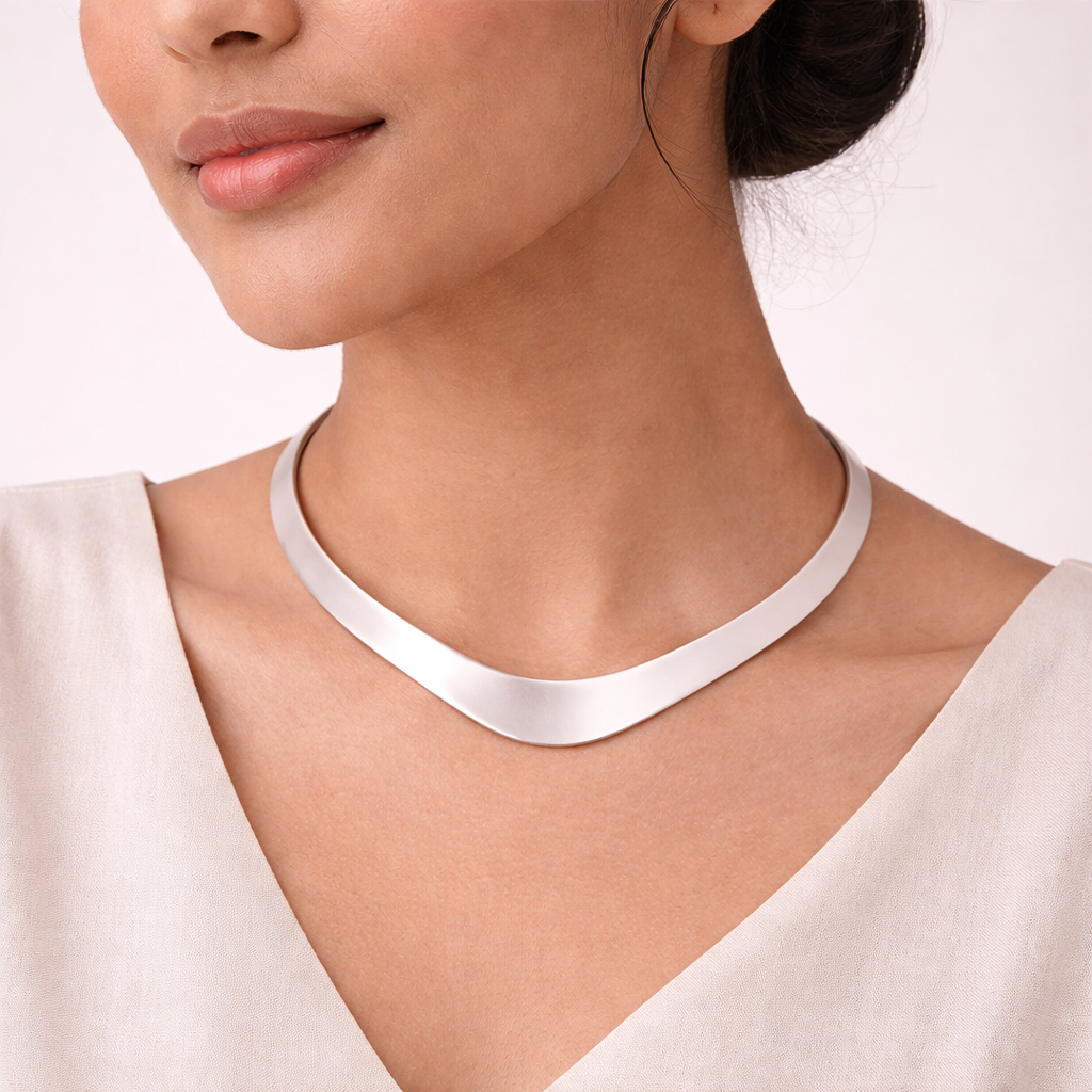 Sneha – Brass Rajasthani Hasli Necklace