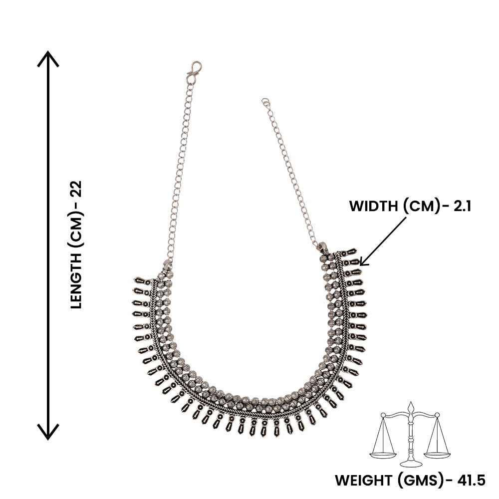 Suruchi- Oxidised Necklace