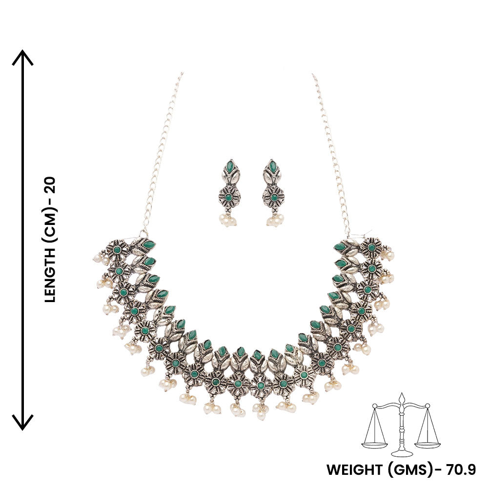 Sumedha – Stone-Studded Necklace Set