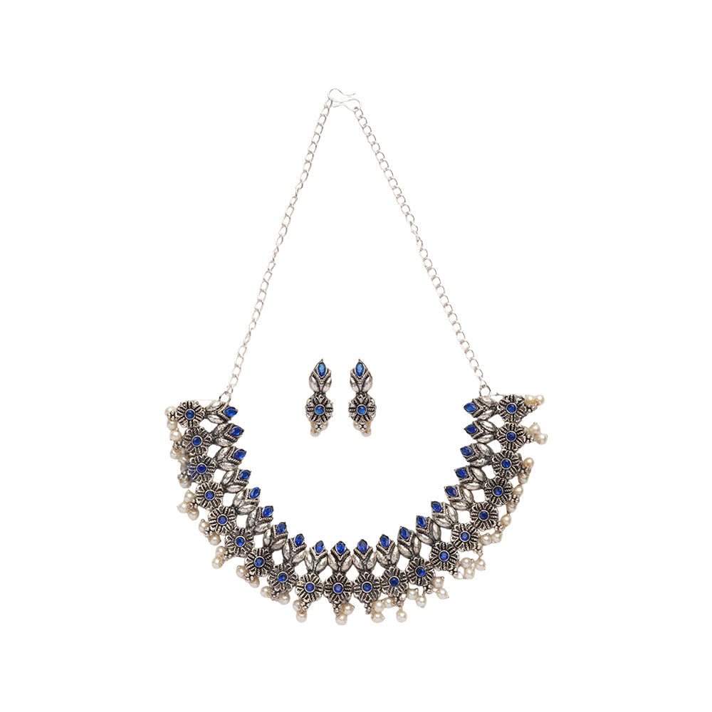 Sumedha – Stone-Studded Necklace Set