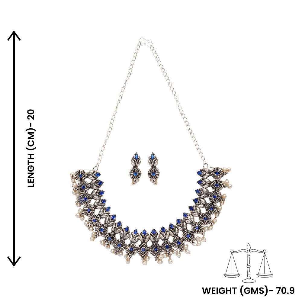 Sumedha – Stone-Studded Necklace Set
