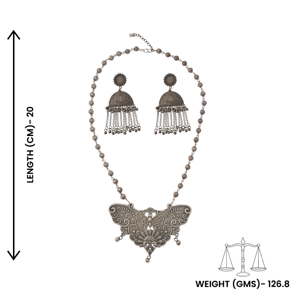 Kalpita- Brass Neckpiece Set