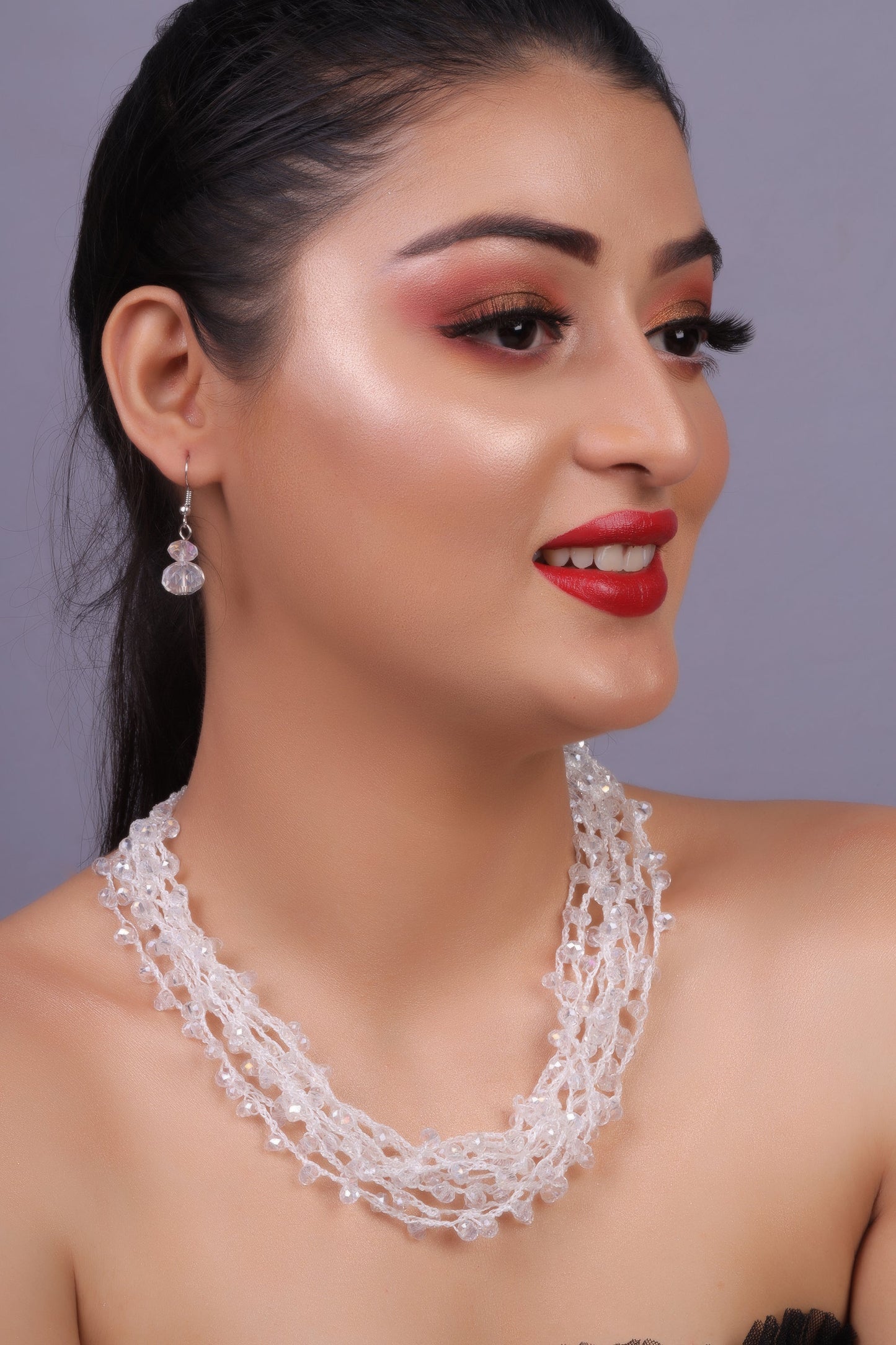 Heritage Glow- Pearl Studded Statement neckpiece